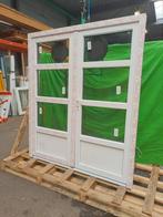 Kunststof Dubbele deur 3/4glas  b175 x h204 cm -2369-, Doe-het-zelf en Verbouw, Deuren en Horren, Niet ingevuld, Kunststof, Gebruikt
