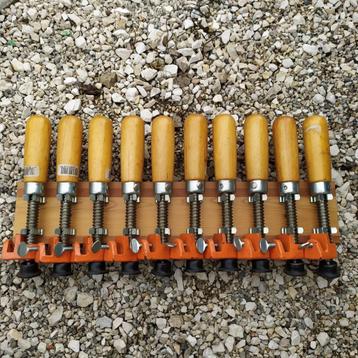 NOS SET OF 10 JORGENSEN CLAMP VISE VICE MADE IN USA beschikbaar voor biedingen