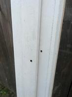 Hardhouten Raamkozijn Enkelglas, Ophalen, Gebruikt, Minder dan 80 cm, 215 cm of meer