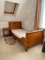 Mooie grenen éénpersoons slaapkamer, Ophalen, Zo goed als nieuw, Eenpersoons, Landelijk