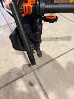 Black+Decker Bladzuiger - Krachtig en handig!, Tuin en Terras, Bladblazers, Gebruikt, Handgedragen, Ophalen of Verzenden, Met opvangzak