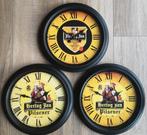 Mooie HERTOG JAN wandklok met brede rand Ø38CM, Ophalen of Verzenden, Nieuw, Reclamebord, Plaat of Schild, Hertog Jan