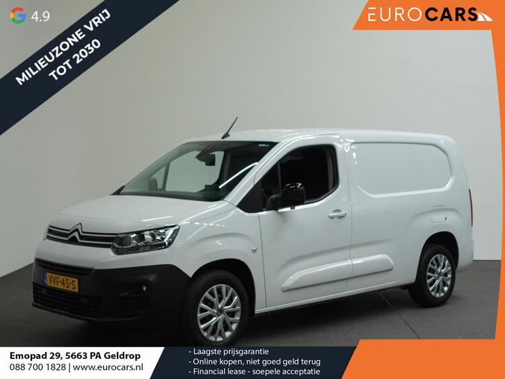 Citroen Berlingo 1.5 BlueHDi 130PK L2 3-zits Automaat Airco, Auto's, Bestelauto's, Bedrijf, Te koop, 360° camera, ABS, Airconditioning
