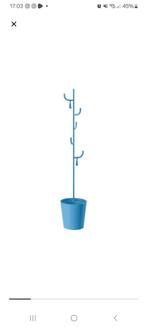 Ikea kapstok als plant / boom blauw, Kinderen en Baby's, Kinderkamer | Inrichting en Decoratie, Ophalen, Zo goed als nieuw, Kapstokje
