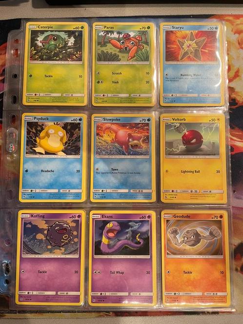 Pokemon Sun&Moon HIDDEN FATES (set van 27 kaarten), Hobby en Vrije tijd, Verzamelkaartspellen | Pokémon, Zo goed als nieuw, Meerdere kaarten