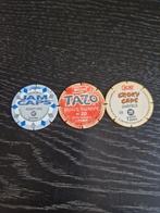 Flippo's: Jamin, Walkers, Croky 3 stuks, Ophalen of Verzenden, Losse flippo's