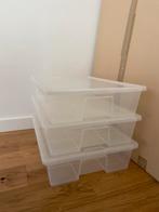 3x Ikea Samla opberg bak 55L met deksel, Ophalen, Gebruikt, 40 tot 60 cm, 75 tot 100 cm