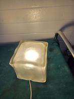 ikea ice cube lamp van glas, Huis en Inrichting, Lampen | Tafellampen, Ophalen of Verzenden, 'T Olde Gre-j, Info@toldegrej.nl