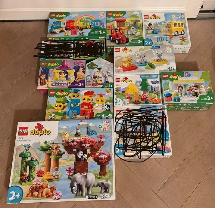 Grote set LEGO Duplo peuters kleuters 2+ 3+ zeer goede staat, Kinderen en Baby's, Speelgoed | Duplo en Lego, Zo goed als nieuw