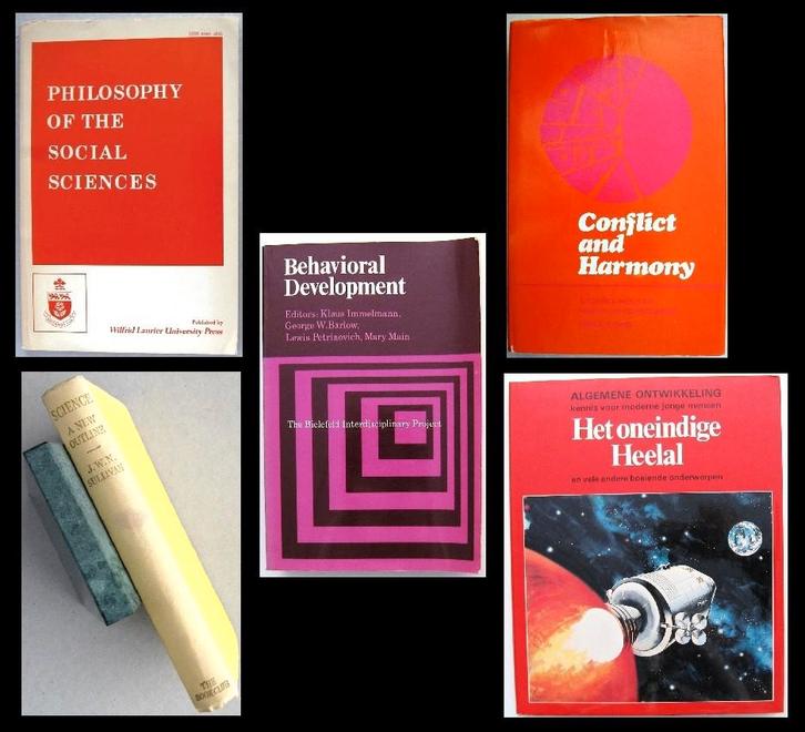 [Wetenschap] 5 boeken oa Behavioral Development + Philosophy, Boeken, Wetenschap, Gelezen, Sociale wetenschap, Ophalen of Verzenden