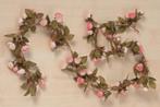 Mooie Decoratie hanger, Rozen Guirlande slinger rose roosjes, Ophalen of Verzenden, Nieuw, Binnen
