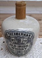 Antieke Ierse Whisky kruik, The Hibernian old Irish Whisky, Antiek en Kunst, Ophalen of Verzenden