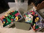 Twee grote bakken Duplo, Ophalen, Gebruikt, Duplo