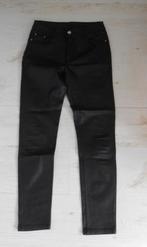JD Style imitatieleren broek zwart mt 40, Maat 38/40 (M), Zwart, Ophalen of Verzenden, Zo goed als nieuw