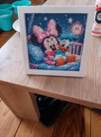 Diamond schilderij Minnie mouse, Ophalen, Zo goed als nieuw, Knutselwerk
