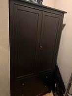 Donkerbruine Kledingkast met Lades, Huis en Inrichting, Kasten | Kledingkasten, Ophalen, Gebruikt, 100 tot 150 cm, 50 tot 100 cm
