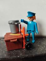 Vintage Geobra  Playmobil Cargomedewerker met bagage - 3323, Ophalen of Verzenden, Zo goed als nieuw