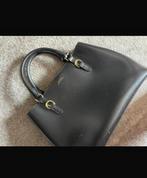 Ralph lauren tas - zwart leer, Sieraden, Tassen en Uiterlijk, Tassen | Damestassen, Ophalen of Verzenden, Zo goed als nieuw, Zwart
