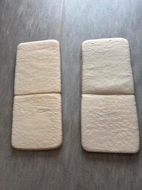 2 Magnetische wollen stoelkussens bij pijn stuit,rug,bekken,, Diversen, Verpleegmiddelen, Zo goed als nieuw, Ophalen of Verzenden