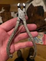 19e eeuwse verzilverde flessentang, Verzamelen, Ophalen of Verzenden, Gebruikt, Overige gebieden, Overige typen