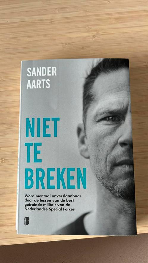 Sander Aarts - Niet te breken, Boeken, Overige Boeken, Zo goed als nieuw, Ophalen of Verzenden