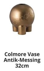 Grote zware nieuw antique brass messing  vaas Colmore, Huis en Inrichting, Lampen | Tafellampen, Nieuw, Ophalen of Verzenden, X