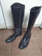 Hoge leren dameslaars Scavesti 2277 zwart, Hoge laarzen, Scavesti, Zwart, Ophalen of Verzenden