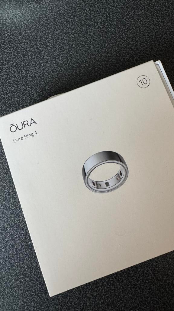 Oura Ring Gen 3 - Zilver - Maat 10, Sieraden, Tassen en Uiterlijk, Activity trackers, Ophalen of Verzenden, Gebruikt