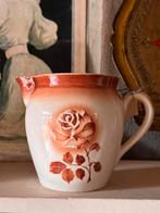 Kan met spuitdecor roos, Ophalen of Verzenden