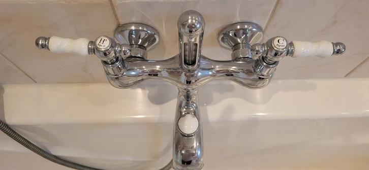 Vintage Rapetti kranen en accessoires, Doe-het-zelf en Verbouw, Sanitair, Gebruikt, Kraan, Ophalen