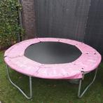 Roze trampoline, Gebruikt, Ophalen