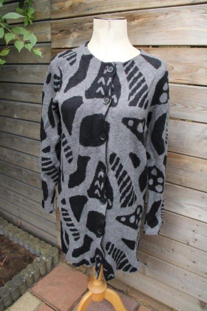 Vest grijs/ zwart Numph mt M Vaste prijs, Kleding | Dames, Truien en Vesten, Zo goed als nieuw, Maat 38/40 (M), Grijs, Ophalen of Verzenden