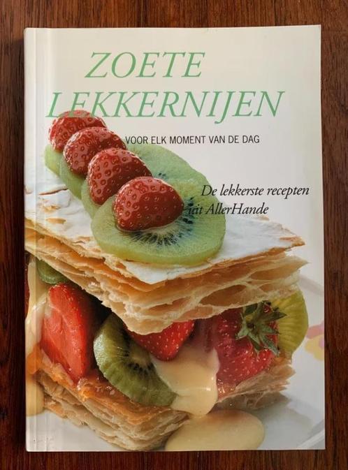 Zoete lekkernijen; lekkerste recepten Allerhande, kookboek, Boeken, Kookboeken, Zo goed als nieuw, Ophalen of Verzenden