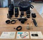 Minolta XD-7 analoge camera en accessoires, Ophalen, Zo goed als nieuw, Minolta