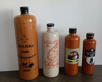 Aardewerk Jenever en kruidendrank Kruikjes - Decoratief beschikbaar voor biedingen