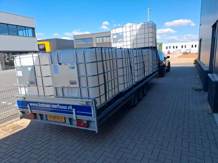 IBC Container 1000 Liter, Tuin en Terras, Regentonnen, Zo goed als nieuw, 150 liter of meer, Met kraantje, Ophalen