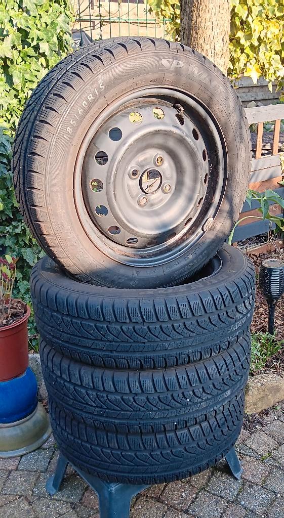 winterbanden, Auto-onderdelen, Banden en Velgen, Banden en Velgen, Winterbanden, 15 inch, 185 mm, Personenwagen, Gebruikt, Ophalen