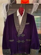 Smoking Jacket Addams Family (maat L), Kleding | Heren, Kostuums en Colberts, Maat 52/54 (L), Paars, Ralph Lauren, Ophalen of Verzenden