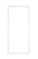 Kunststof Kozijn Vast  B100 H215cm Wit, Niet ingevuld, Kunststof, Raamkozijn, Niet ingevuld