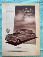 Advertentie 1954 Armstrong Siddeley Sapphite, Verzenden, Zo goed als nieuw, Auto's