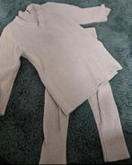 Zara comfy set, huispak setje beige 86/92, Meisje, Ophalen of Verzenden, Zo goed als nieuw, Zara