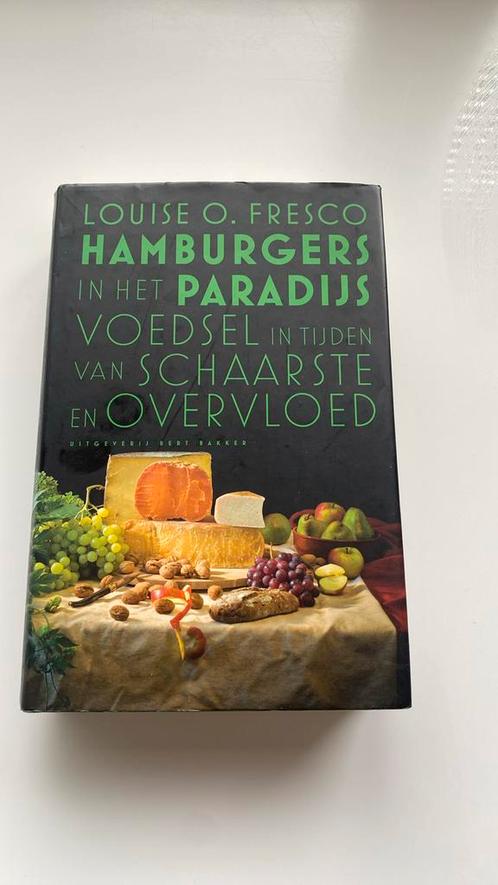 Louise O. Fresco - Hamburgers in het Paradijs, Boeken, Politiek en Maatschappij, Zo goed als nieuw, Maatschappij en Samenleving
