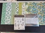 Stampin Up set  Natuurlijk voor Altijd , snijmallen, papieri, Ophalen of Verzenden, Zo goed als nieuw, Frame of Mal, Overige merken