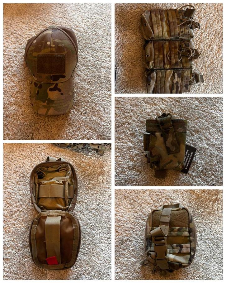 Militaire uitrusting diverse., Verzamelen, Militaria | Algemeen, Landmacht, Kleding of Schoenen, Nederland, Ophalen of Verzenden