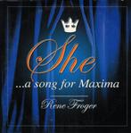 CD-Single - 2001 - Rene Froger – She ...A Song For Maxima, 1 single, Verzenden, Gebruikt, Pop