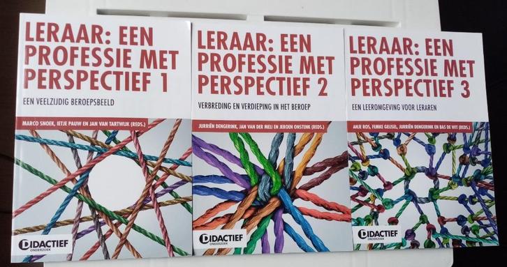 LERAAR: EEN PROFESSIE MET PERSPECTIEF 1, 2, 3, Boeken, Studieboeken en Cursussen, HBO, Gamma, Ophalen of Verzenden
