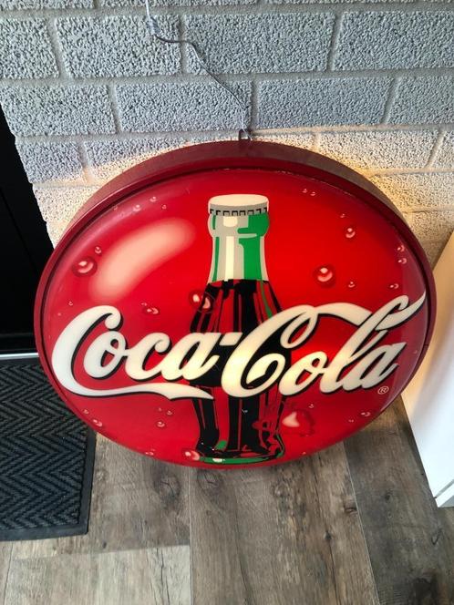coca cola Led verlichting - mancave - verlichting coca cola, Verzamelen, Merken en Reclamevoorwerpen, Zo goed als nieuw, Lichtbak of (neon) lamp
