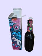 UNIEK Grolsch 1,5L beugel fles BIANCA LEUSINK met doos, Ophalen of Verzenden, Zo goed als nieuw, Overige soorten, Beeldje of Figuurtje