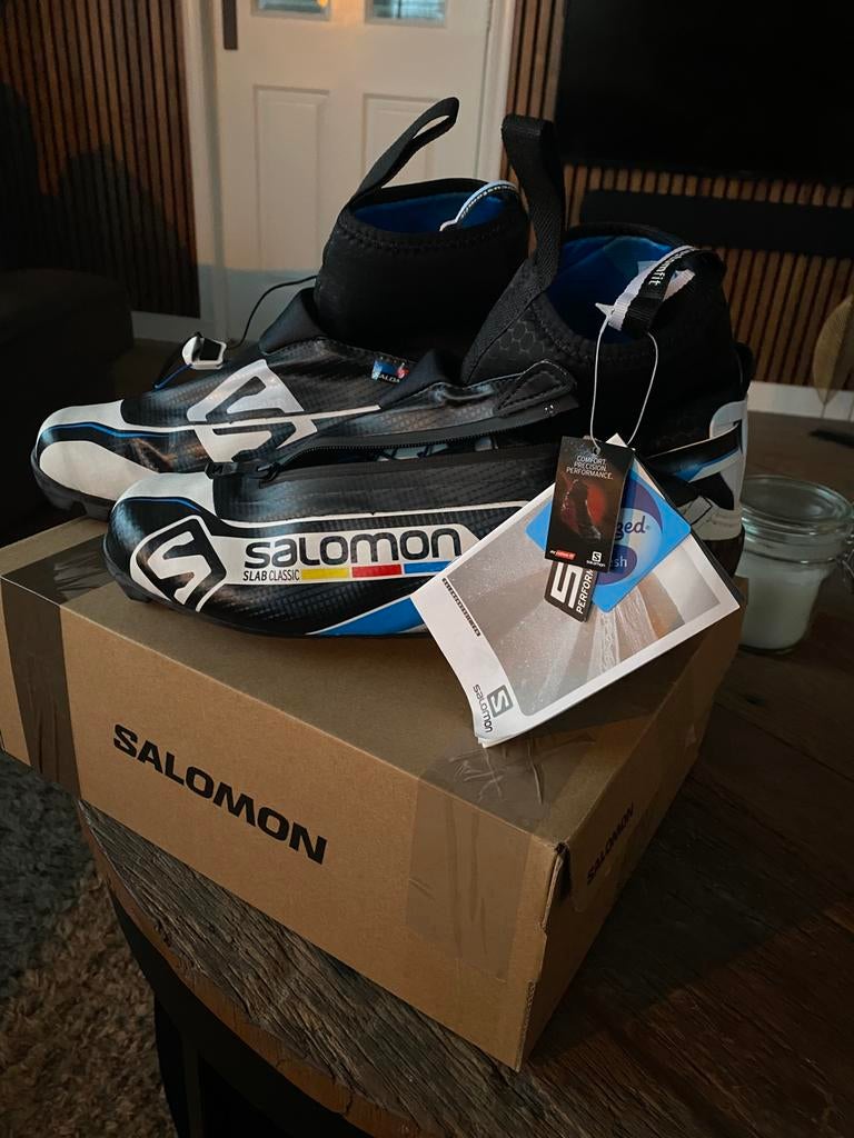 Salomon schaats / langlauf schoenen (46), Sport en Fitness, Schaatsen, Ophalen of Verzenden, Zo goed als nieuw, Noren, Overige merken