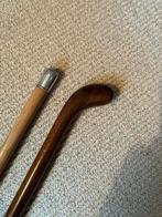 2 antieke wandelstokken, Diversen, Wandelstokken, Ophalen, Gebruikt